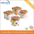 Popular baby gift decorative packing box design, cylindrical gift box